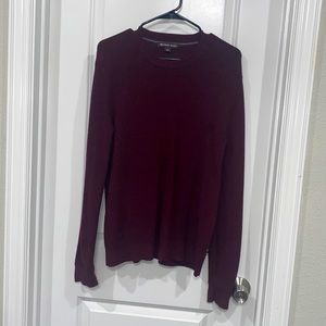 Burgundy long sleeve
